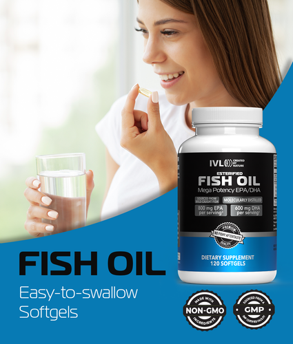 Load image into Gallery viewer, Fish Oil Mega Potency EPA/DHA