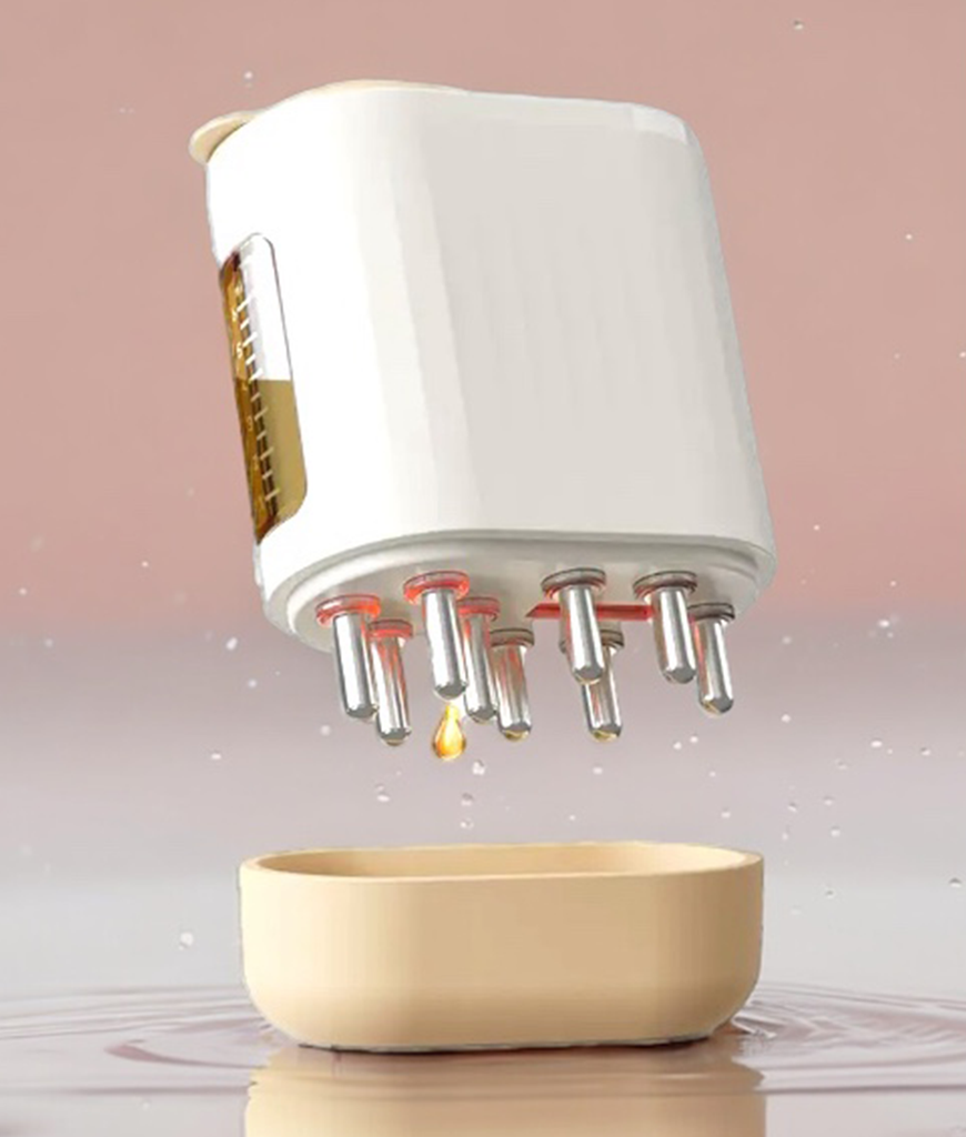 SeaNu® Hair Serum Applicator with Red Light