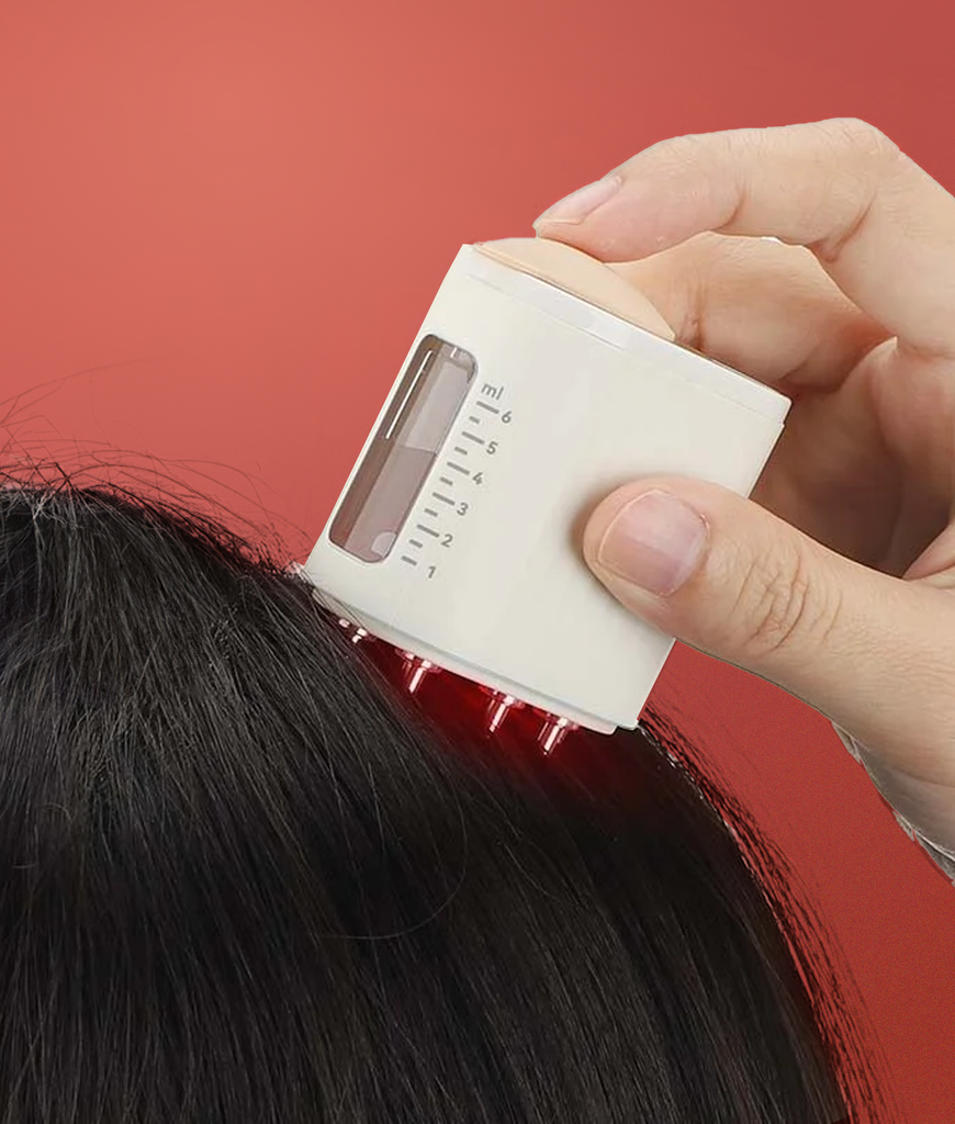 SeaNu® Hair Serum Applicator with Red Light