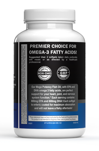 Load image into Gallery viewer, Fish Oil Mega Potency EPA/DHA
