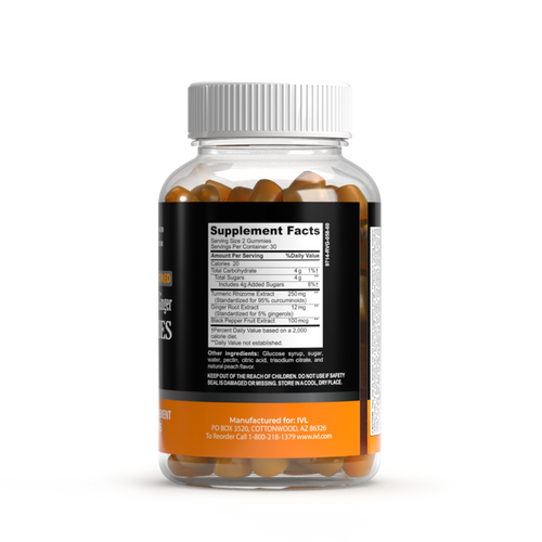 Load image into Gallery viewer, Turmeric & Ginger Gummies
