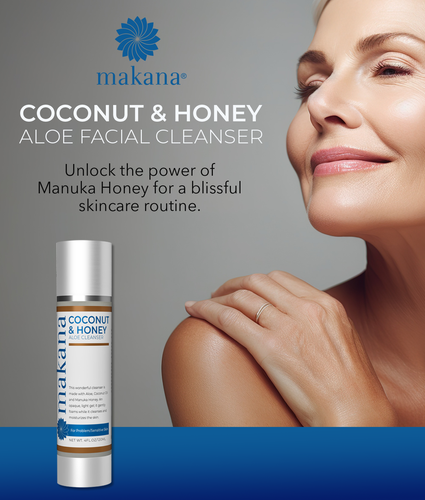 Load image into Gallery viewer, Makana Coconut and Honey Aloe Facial Cleanser