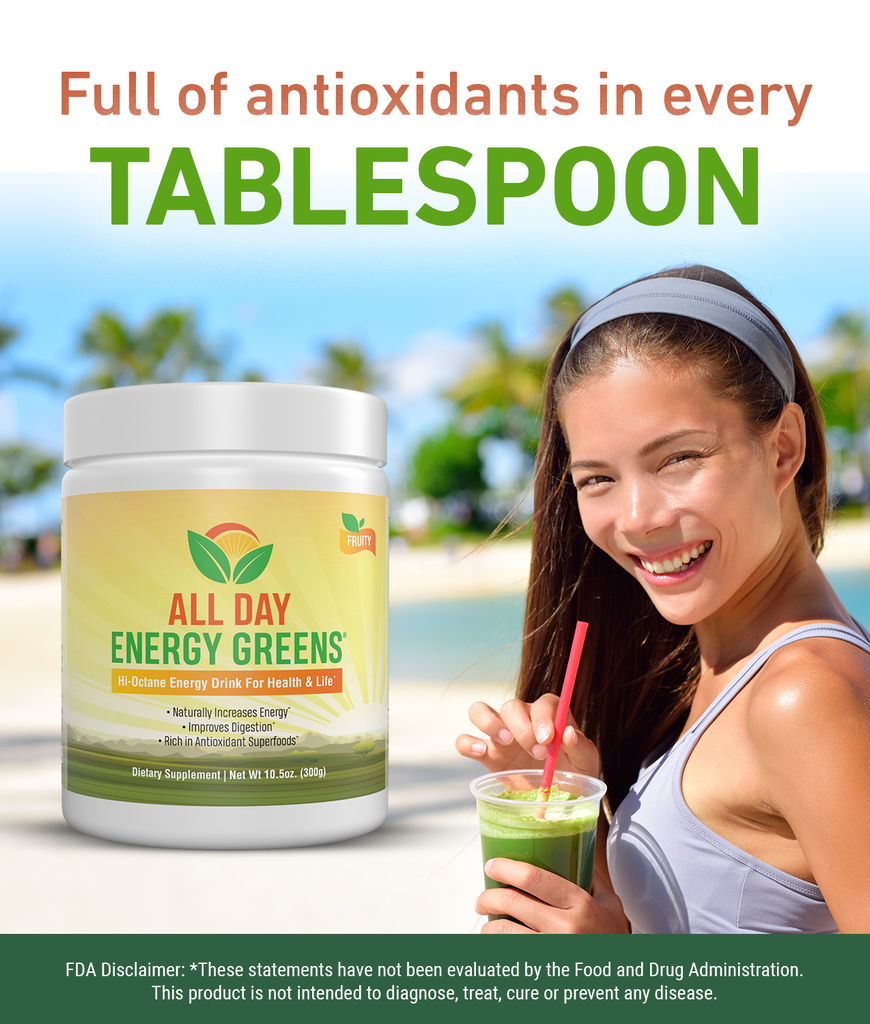 All Day Energy Greens (Fruity Flavor)