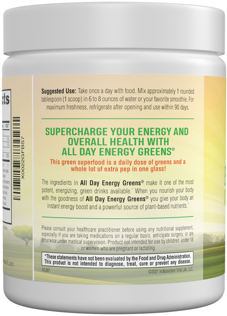 All Day Energy Greens (Original Flavor)