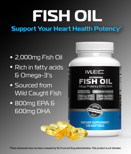 Load image into Gallery viewer, Fish Oil Mega Potency EPA/DHA