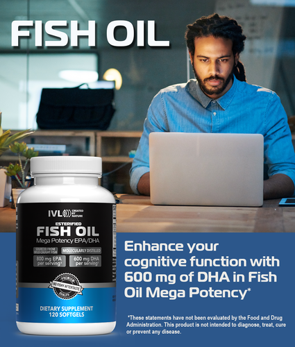 Load image into Gallery viewer, Fish Oil Mega Potency EPA/DHA