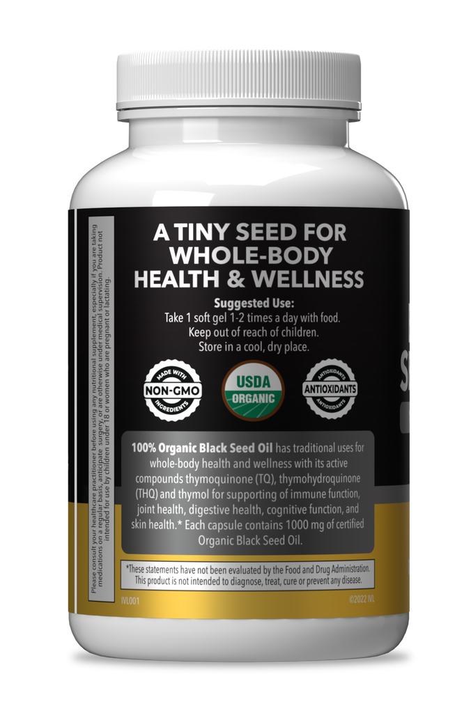 Buy on amazon: Organic Black Seed Oil