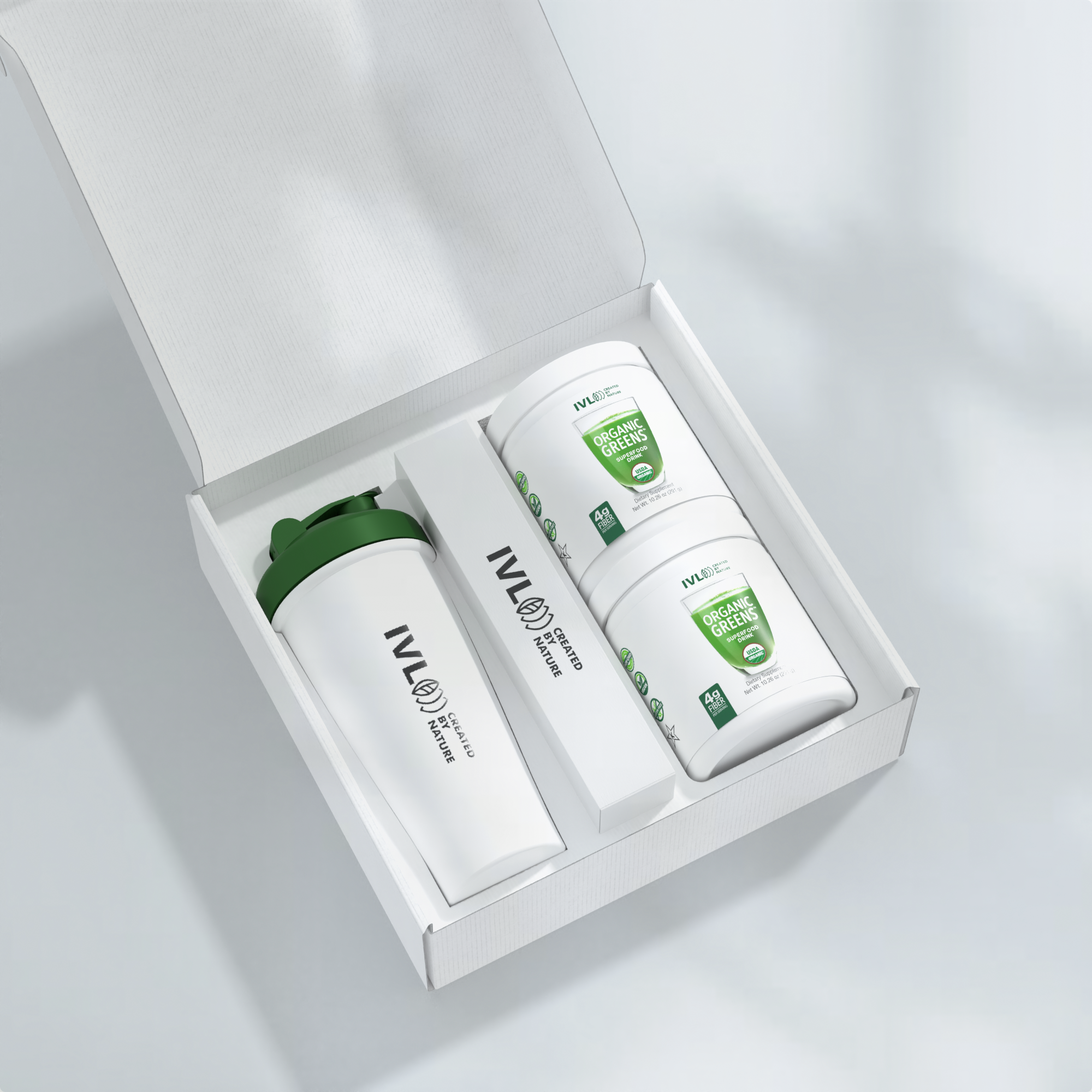 Organic Greens Vitality Gift Box