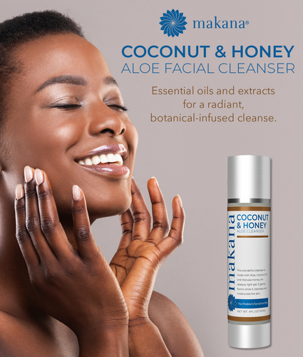 Load image into Gallery viewer, Makana Coconut and Honey Aloe Facial Cleanser