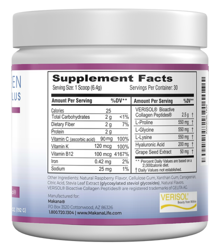Load image into Gallery viewer, Makana Collagen Peptides Plus
