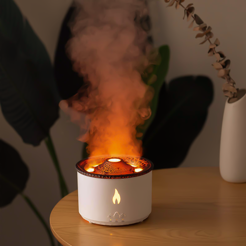 Load image into Gallery viewer, Makana Volcano Diffuser &amp; Sampler Set of Six Hand-Picked Essential Oils