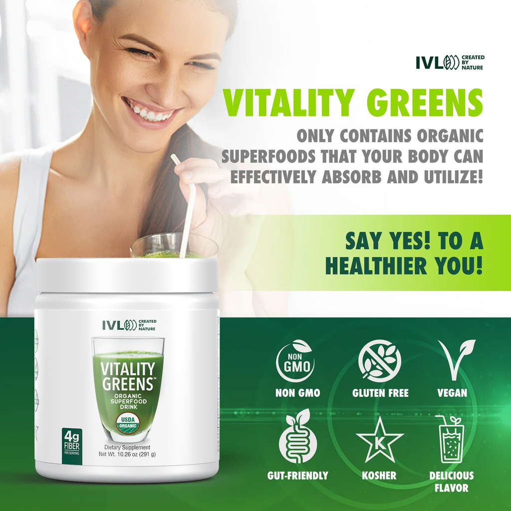 Organic Vitality Greens 1-3-6