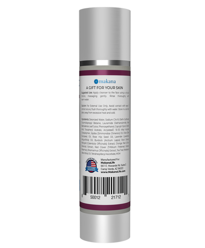 Load image into Gallery viewer, Makana Hydrating Facial Cleanser Bottle